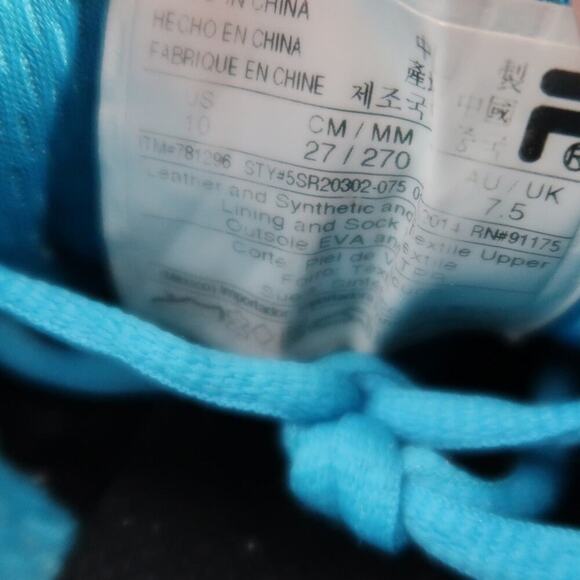 Fila Shoes Womens 10 Athletic Trainer Active Walking Running Sport Sneaker Gray - Picture 11 of 11